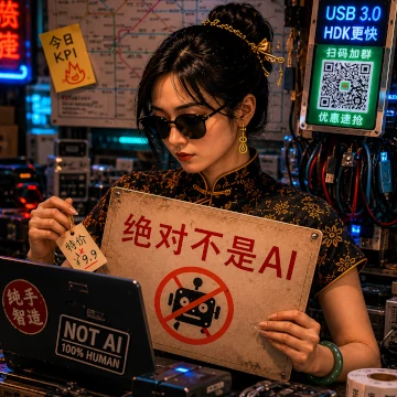 👩‍🎓绝对不是AI